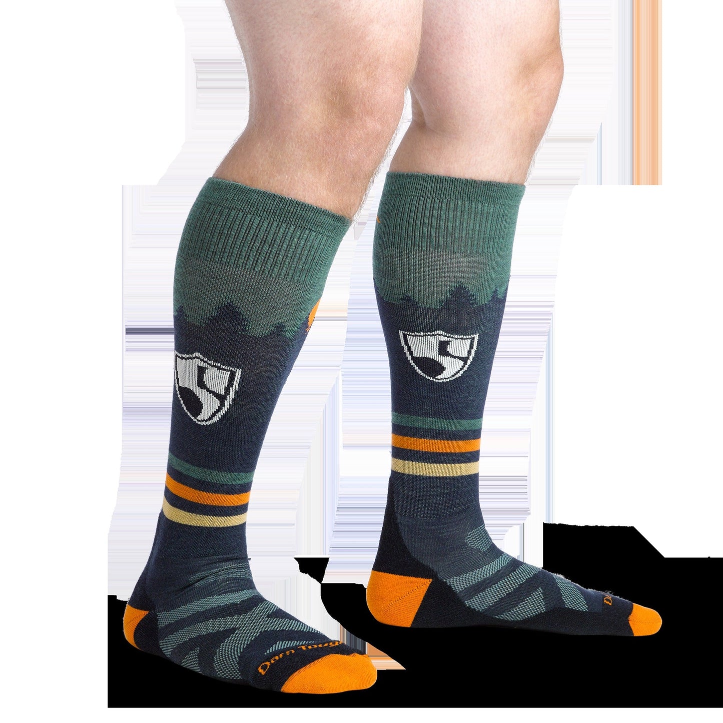 High Fives Over-the-Calf Midweight Ski & Snowboard Socks