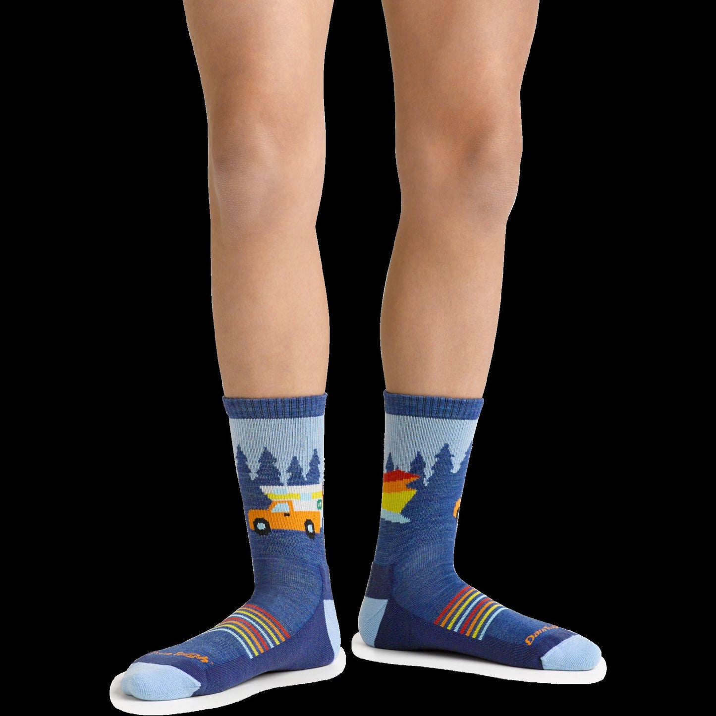 Kids Van Wild Micro Crew Lightweight Hiking Socks