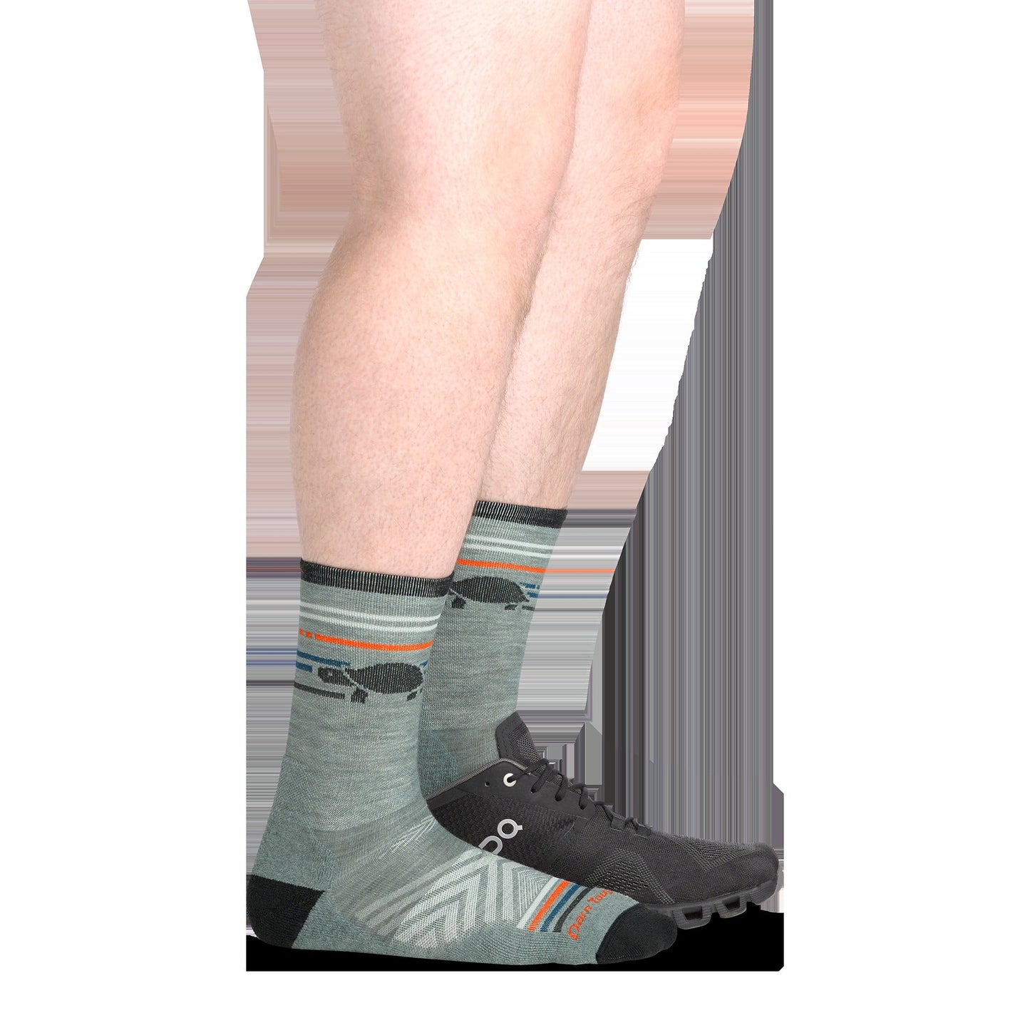 Men's and Women's Pacer 2-Pack Running Socks