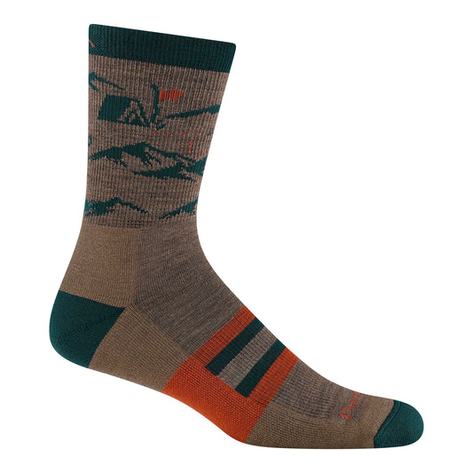 Men's Hike Hike Hut Micro Crew Midweight Hiking Socks-Last Chance