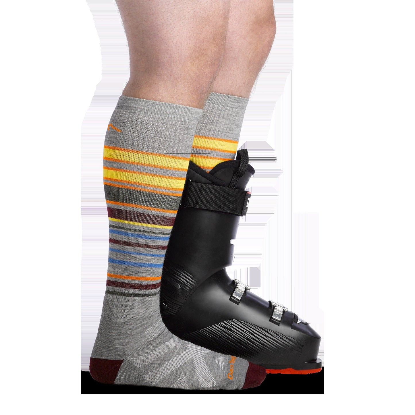 Men's Snowpack Over-the-Calf Midweight Ski & Snowboard Socks