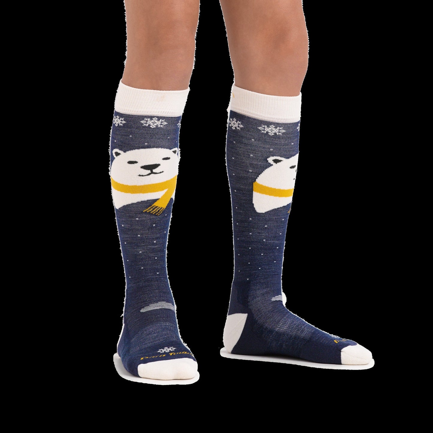 Kids Polar Bear Over-the-Calf Midweight Ski & Snowboard Socks