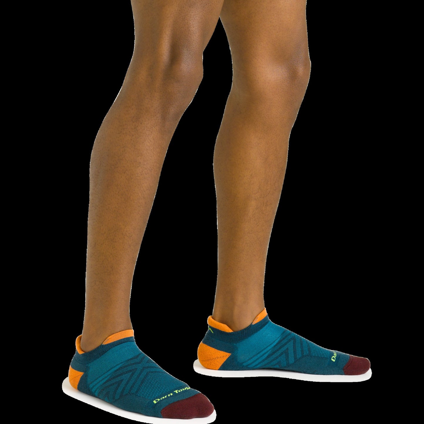 Men's Run No Show Tab Cushioned Ultra-Lightweight Running Socks