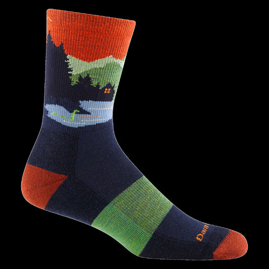 Men's Close Encounters Micro Crew Midweight Hiking Socks