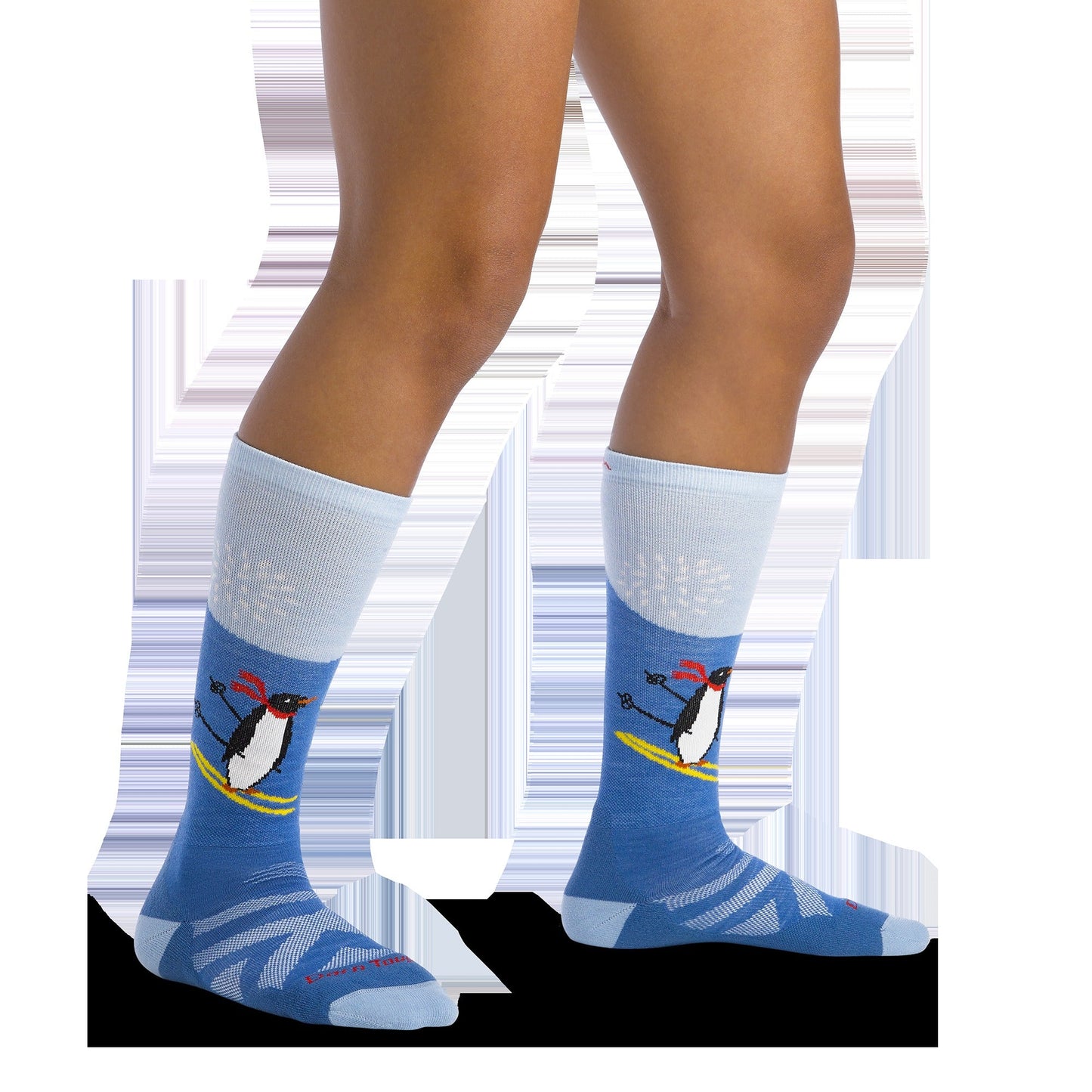 Kids Penguin Peak Over-the-Calf Midweight Ski & Snowboard Socks