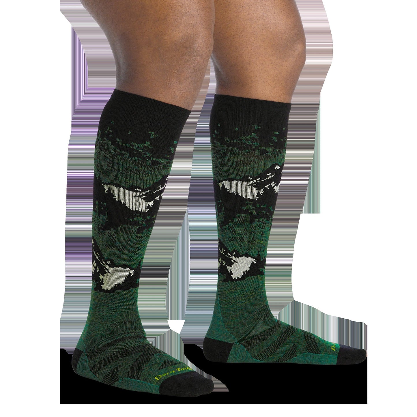 Men's Cold Smoke Over-the-Calf Lightweight Ski & Snowboard Socks