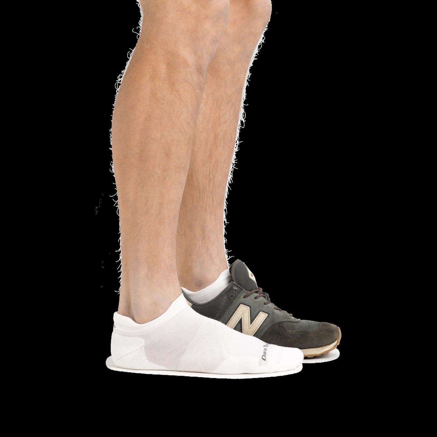 Men's Run No Show Tab Cushioned Ultra-Lightweight Running Socks