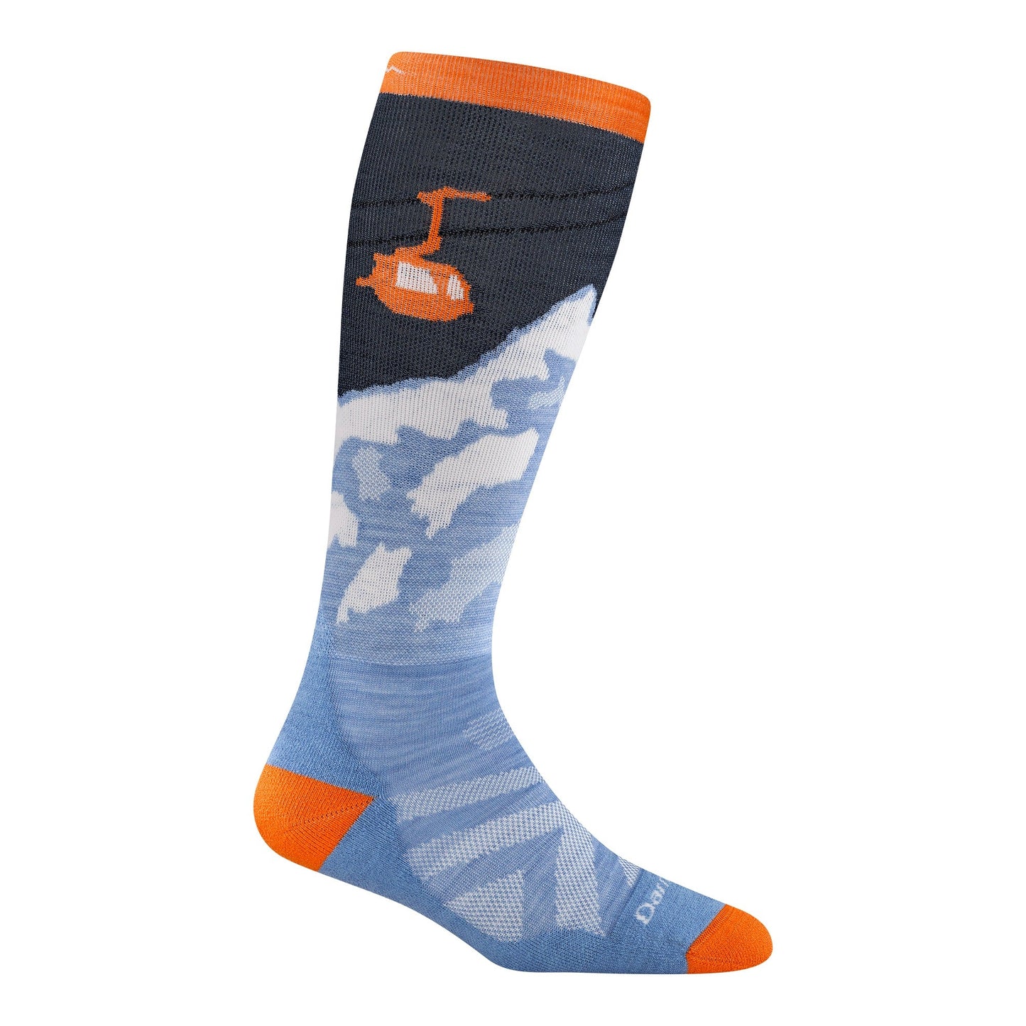 Kids Little Yeti Over-the-Calf Midweight Ski & Snowboard Socks