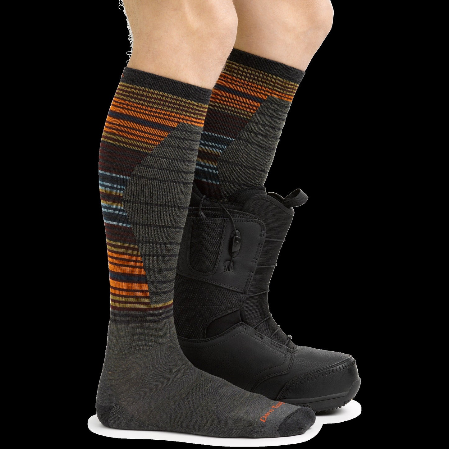 Men's Backwoods Over-the-Calf Lightweight Ski & Snowboard Sock-Last Chance