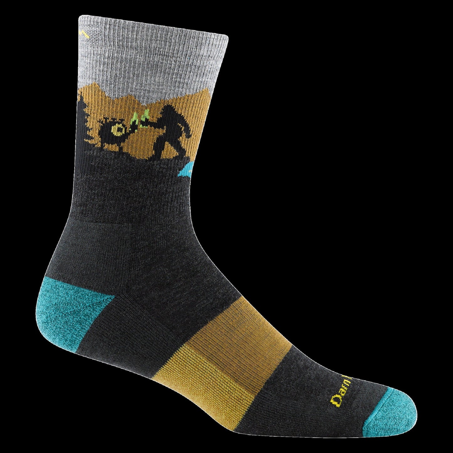 Men's Close Encounters Micro Crew Midweight Hiking Socks