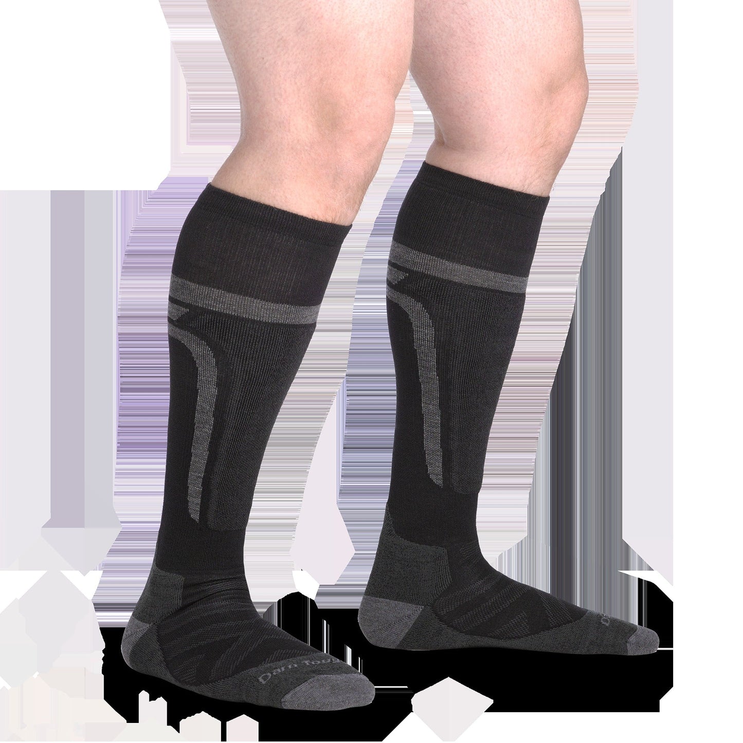 Men's Edge Over-the-Calf Midweight Ski & Snowboard Socks