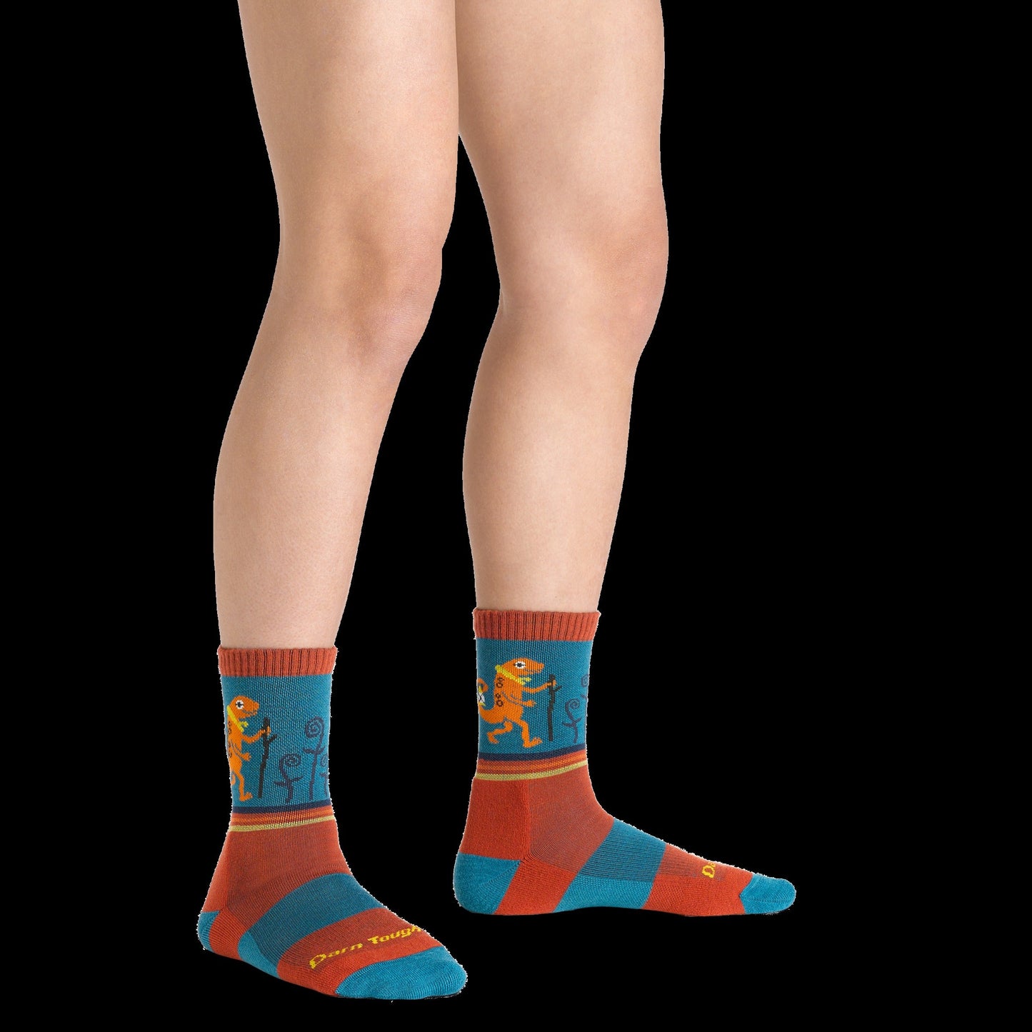 Kids Sal Micro Crew Lightweight Hiking Socks