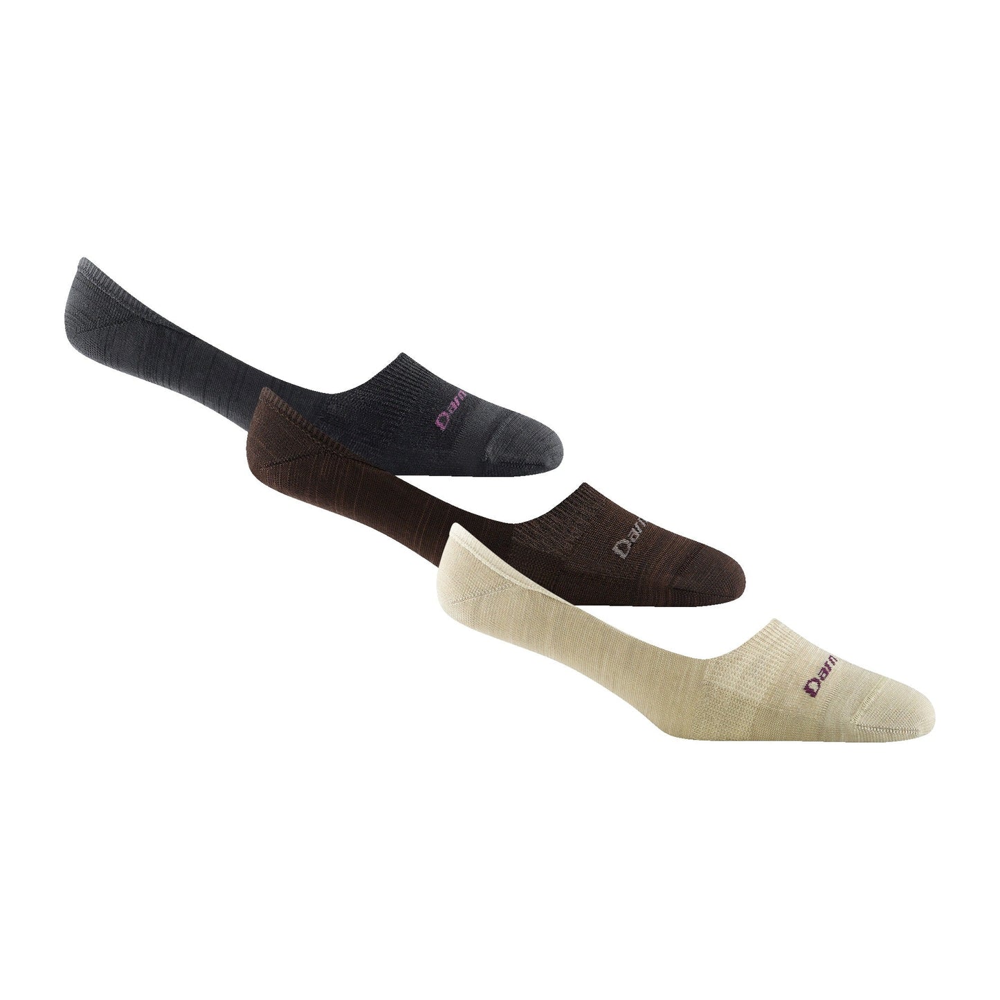 Women's No Show Invisible Lightweight Lifestyle 3-Pack