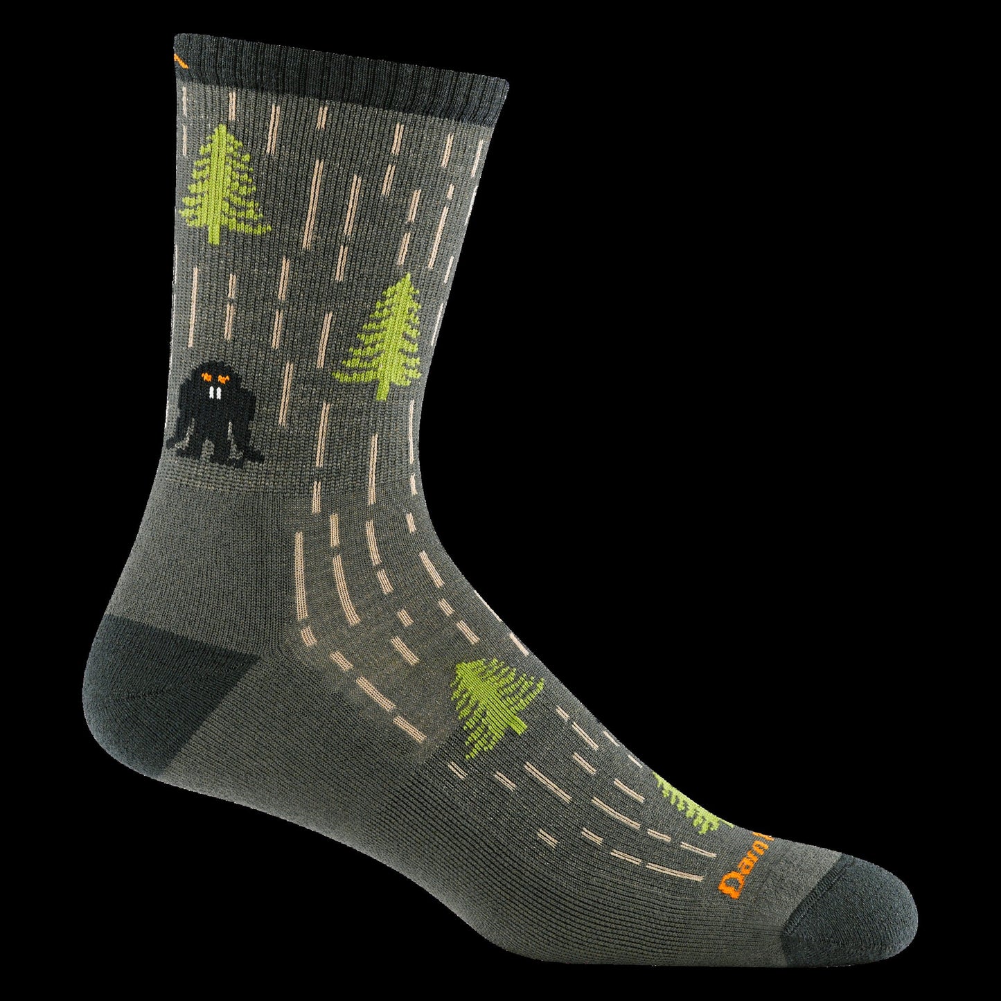 Men's Yarn Goblin Micro Crew Lightweight Hiking Sock-Last Chance