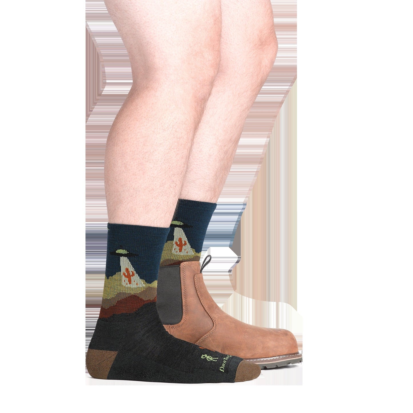 Men's Spaced Out Micro Crew Lightweight Hiking Socks