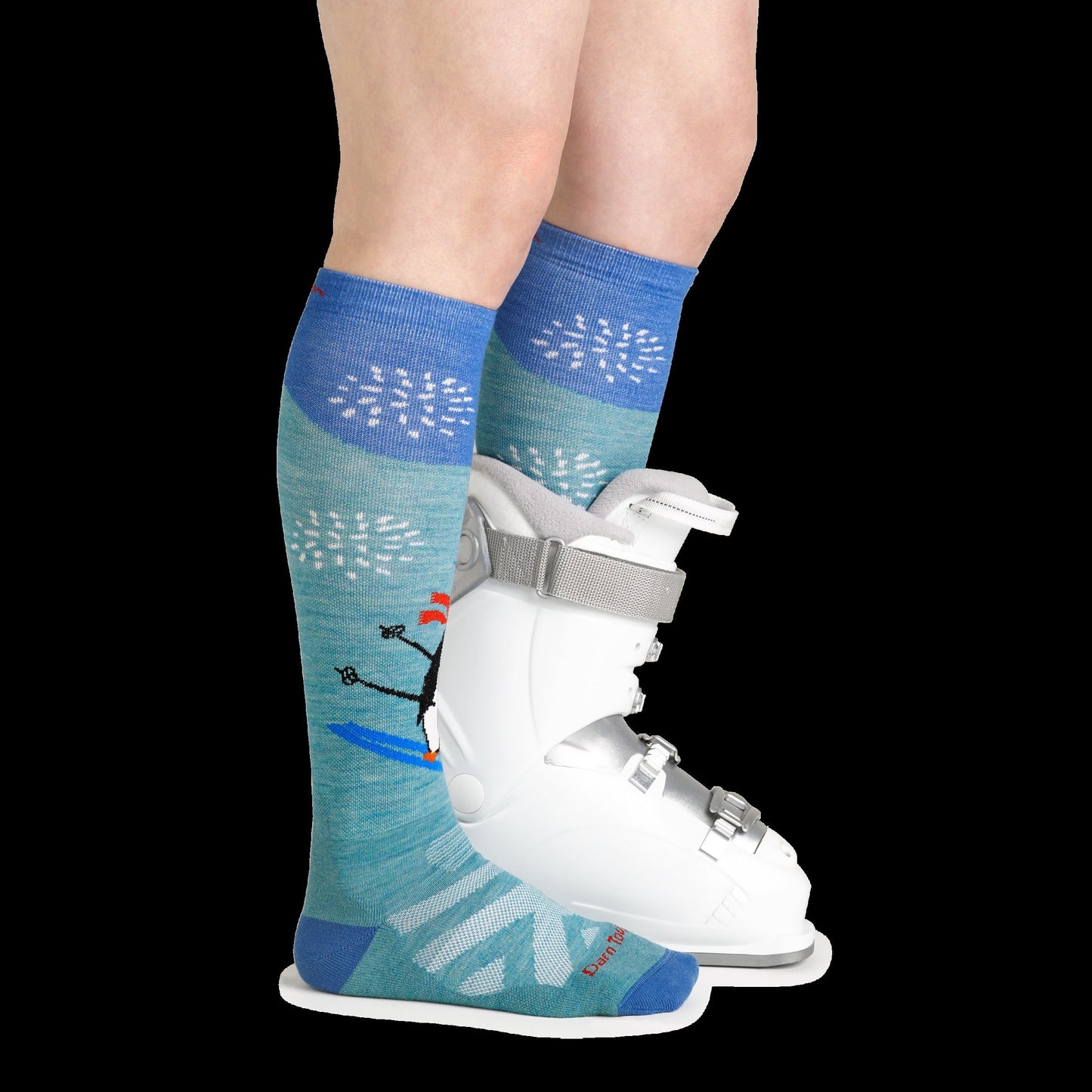 Women's Penguin Peak Over-The-Calf Midweight Ski & Snowboard Sock-Last Chance