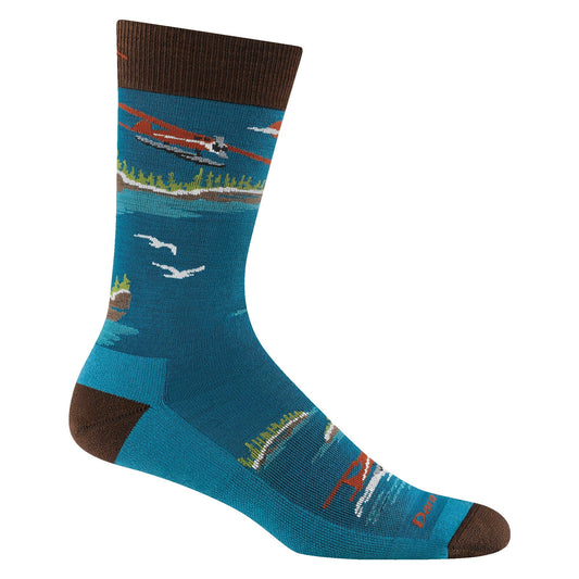 Men's Float Boat Crew Lightweight Lifestyle Socks-Last Chance