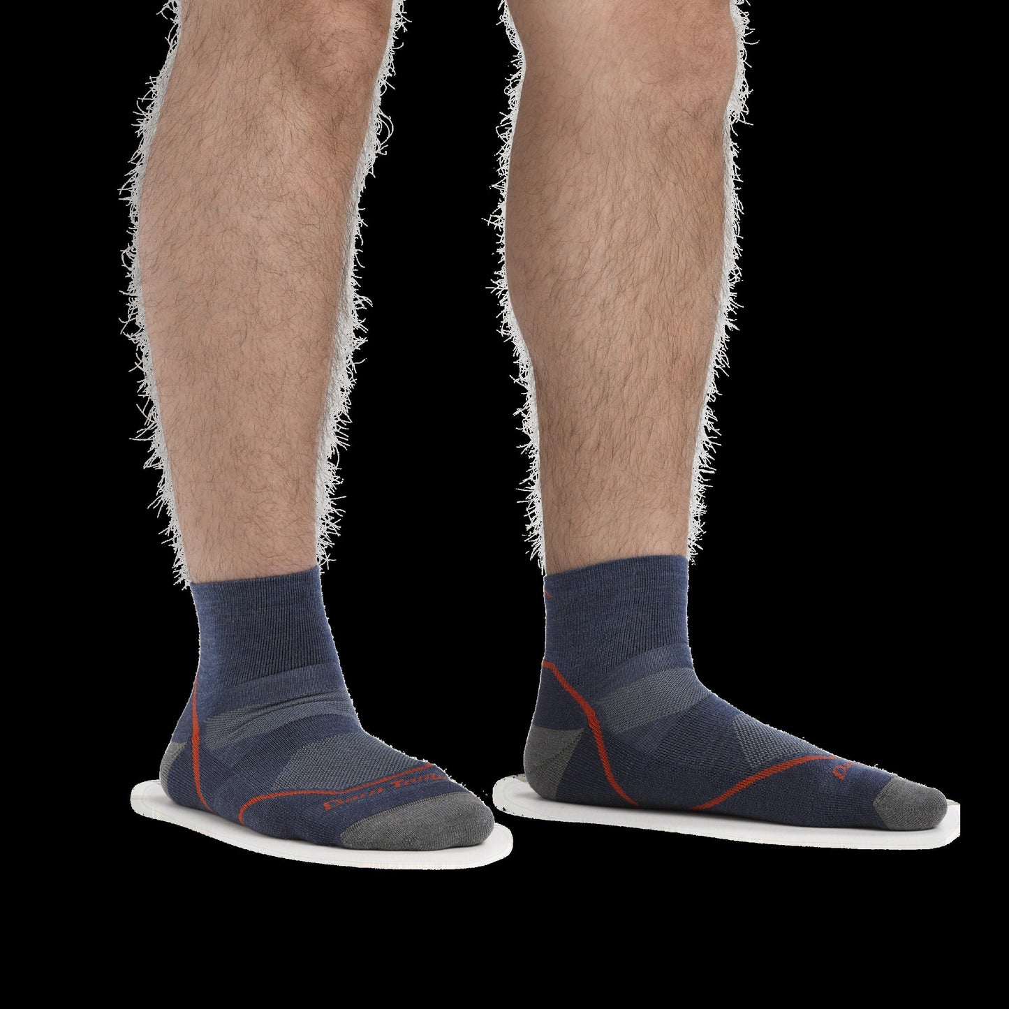 Men's Light Hiker Quarter Lightweight Hiking Socks