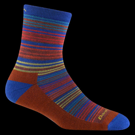 Kids Zebra Canyon Micro Crew Lightweight Hiking Sock-Last Chance