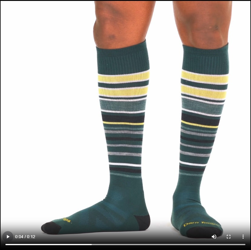 Men's Snowpack Over-the-Calf Midweight Ski & Snowboard Socks