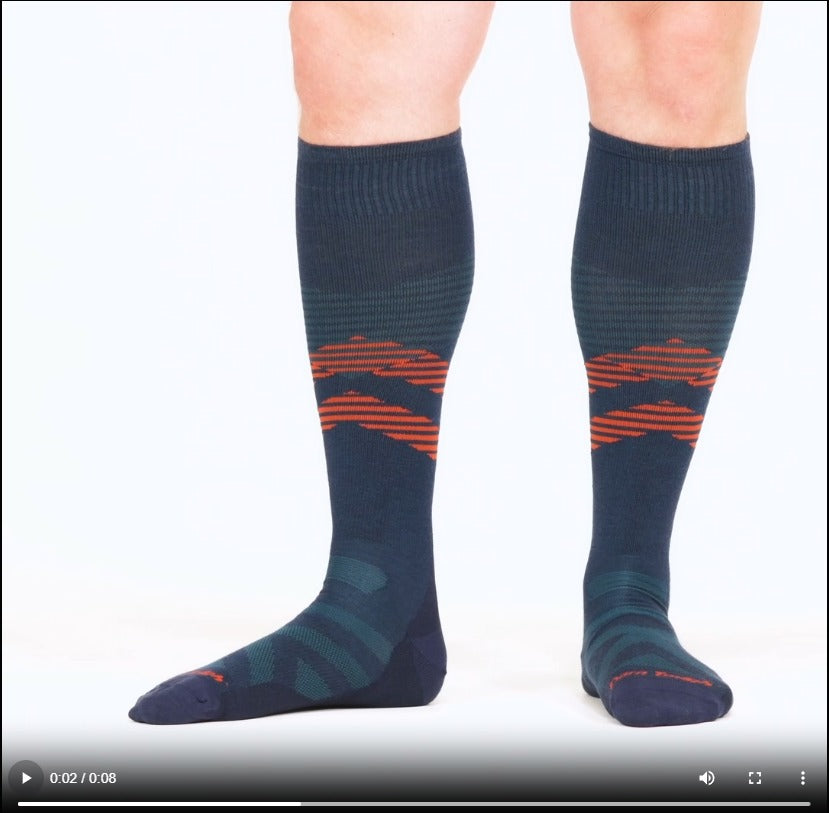 Men's Pennant RFL Over-the-Calf Ultra-Lightweight Ski & Snowboard Socks