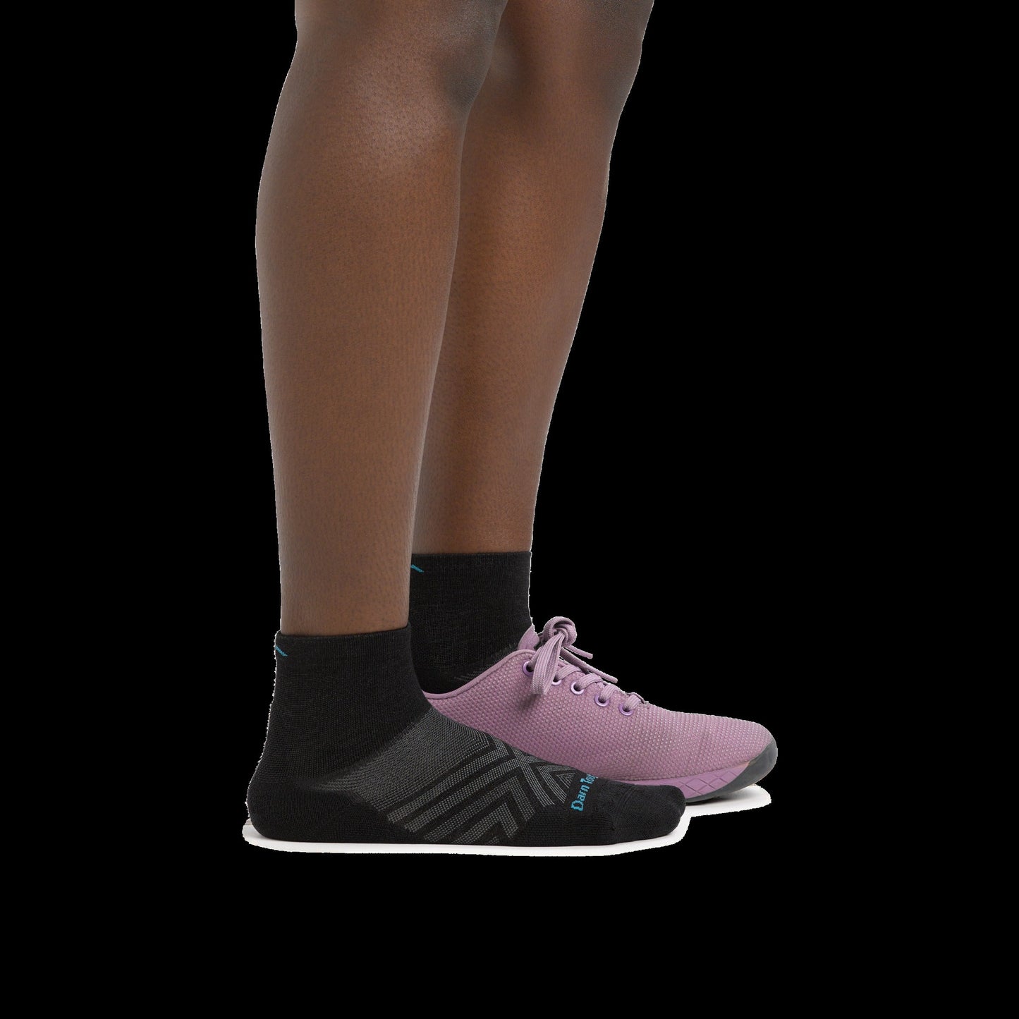 Women's Run Quarter Cushioned Ultra-Lightweight Running Socks