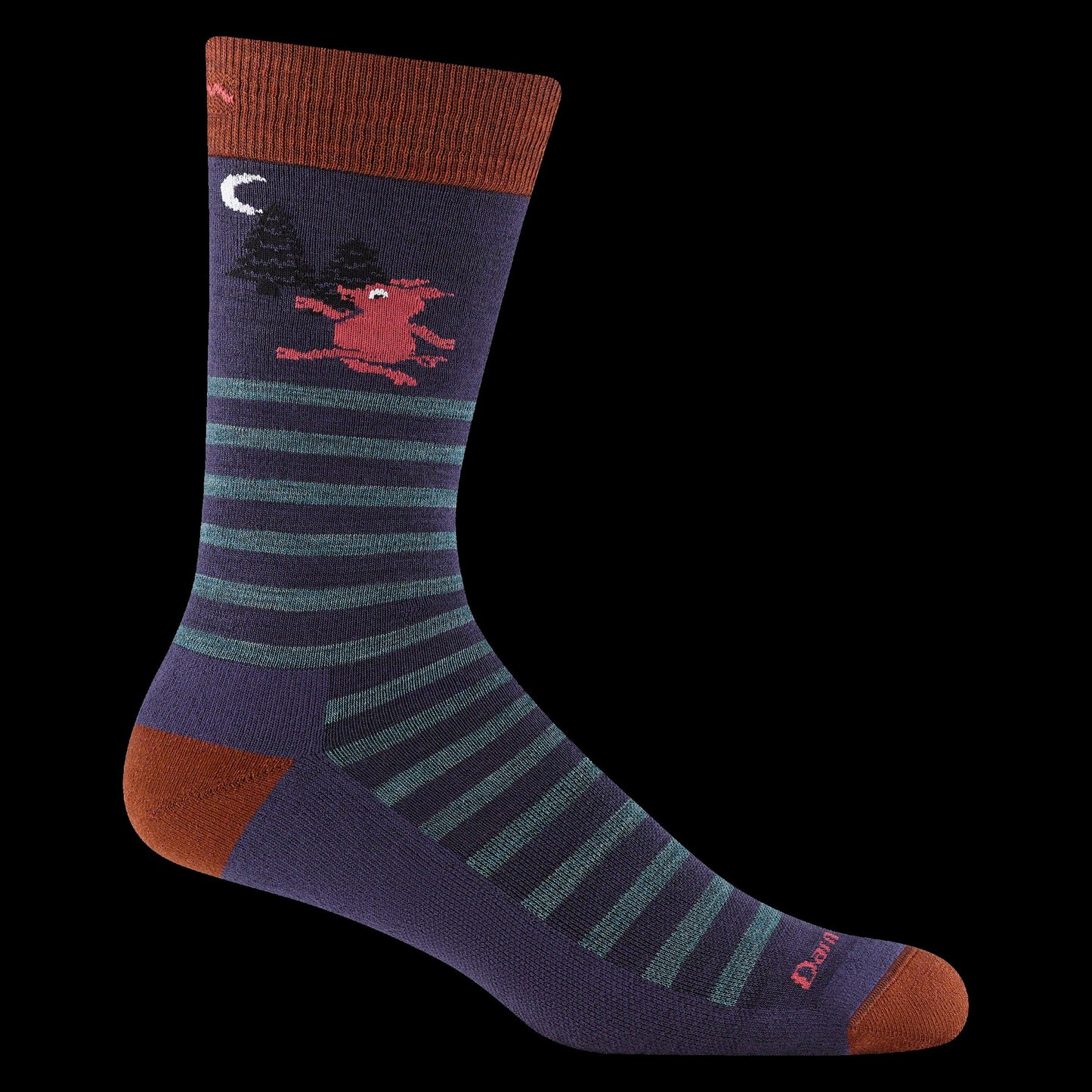 Men's Wild Life Crew Lightweight Lifestyle Sock-Last Chance