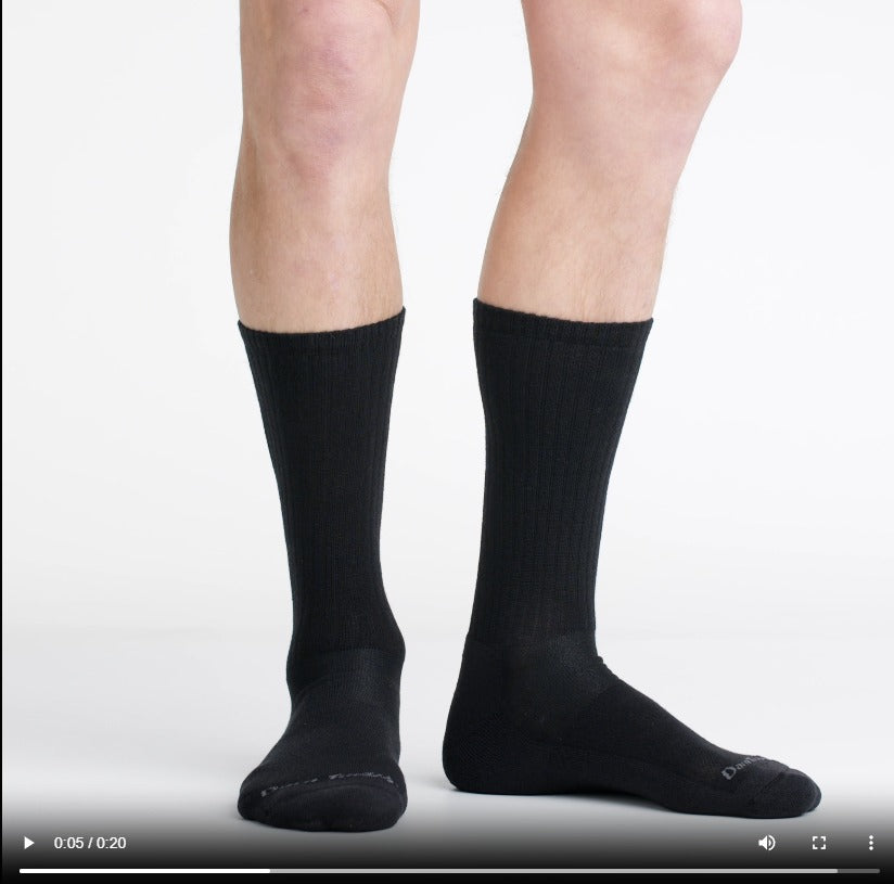 Men's The Standard Crew Cushioned Lightweight Lifestyle Socks
