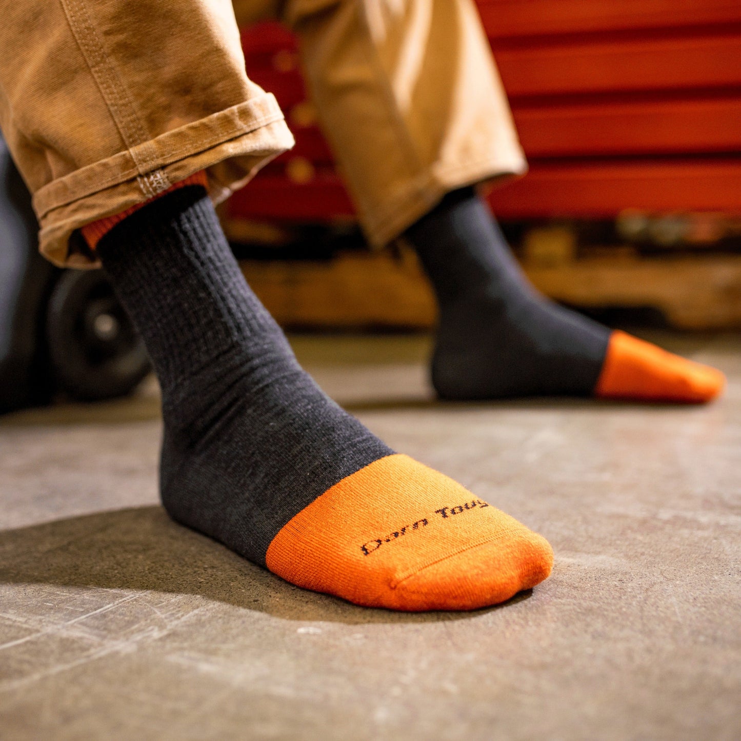 Men's Steely Micro Crew Midweight Work Sock