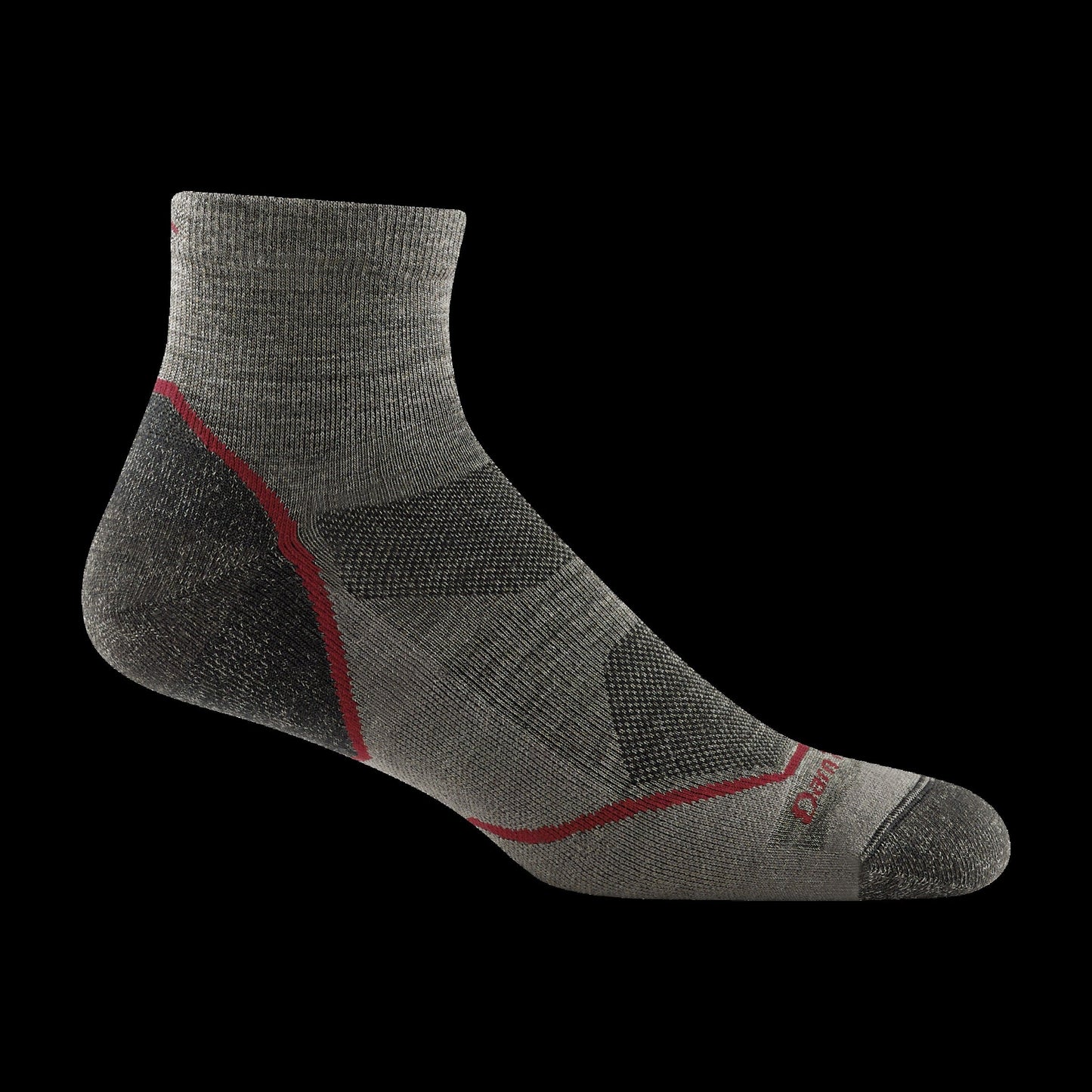 Men's Light Hiker Quarter Lightweight Hiking Socks
