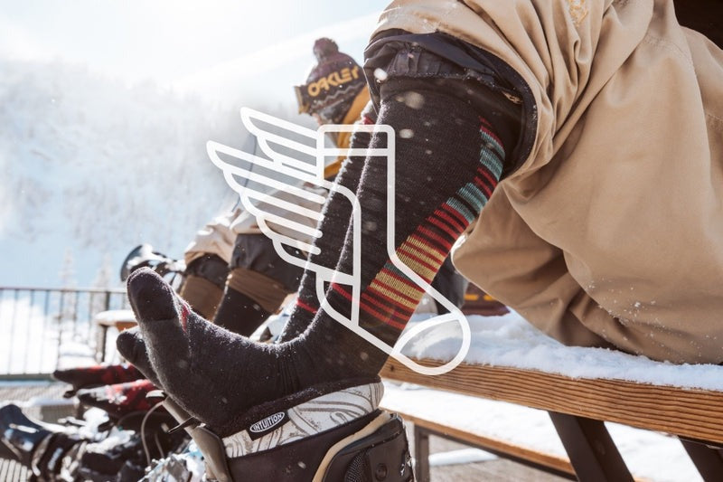 Men's Oslo Nordic Boot Lightweight Ski & Snowboard Socks