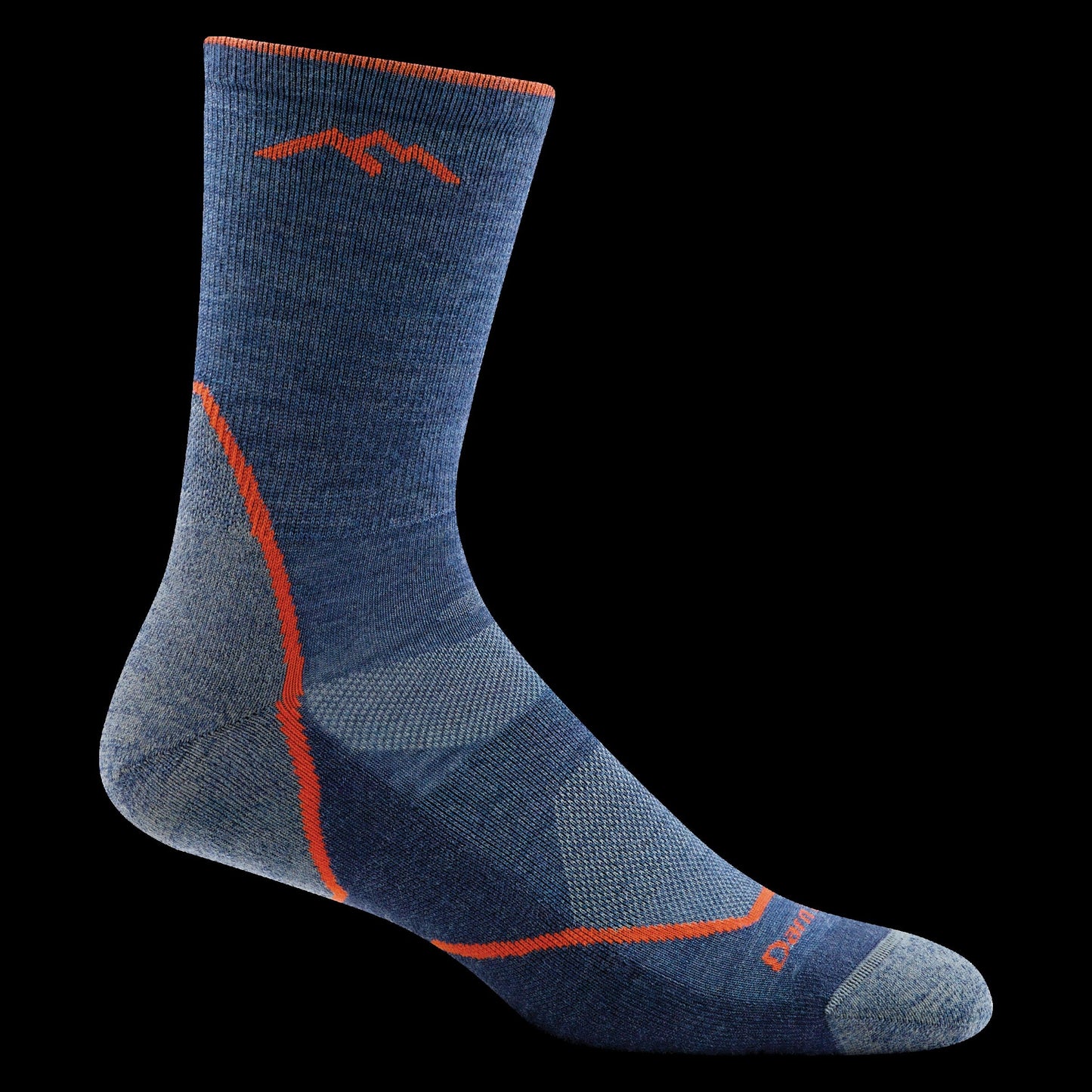 Men's Light Hiker Micro Crew Lightweight Hiking Socks