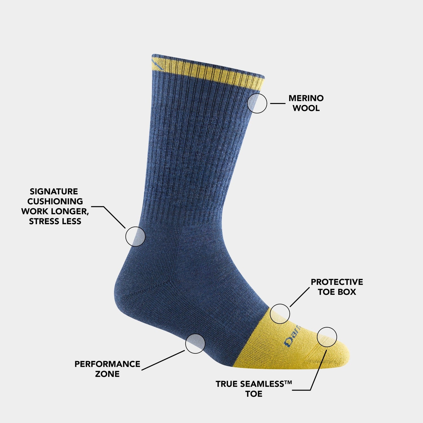 Women's Steely Boot Work Sock 3-Pack