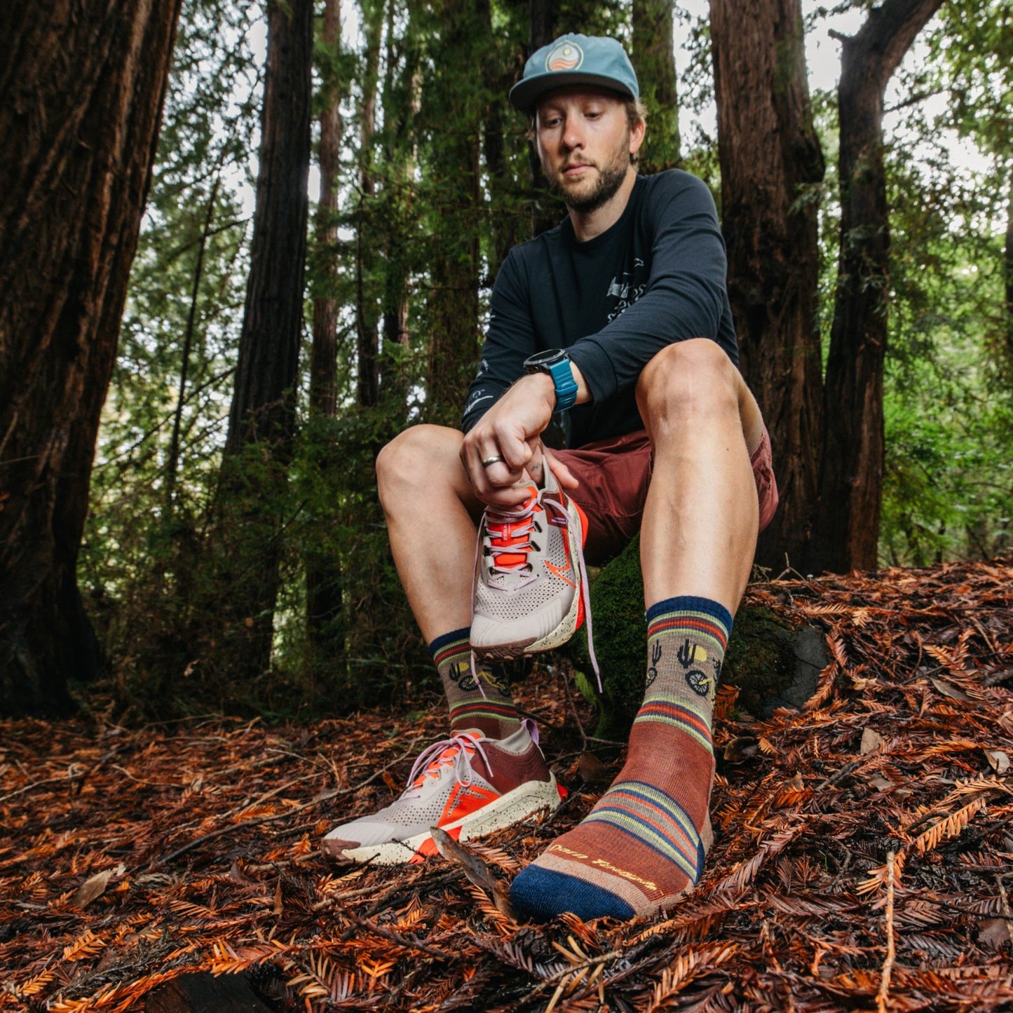 Men's Lightweight Micro Crew Hiking 2-Pack