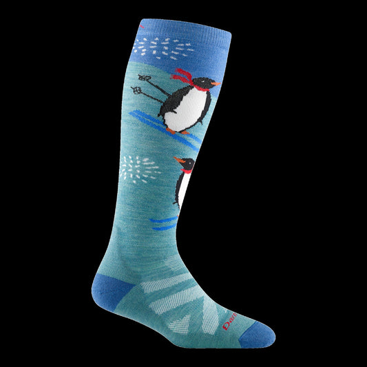 Women's Penguin Peak Over-The-Calf Midweight Ski & Snowboard Sock-Last Chance