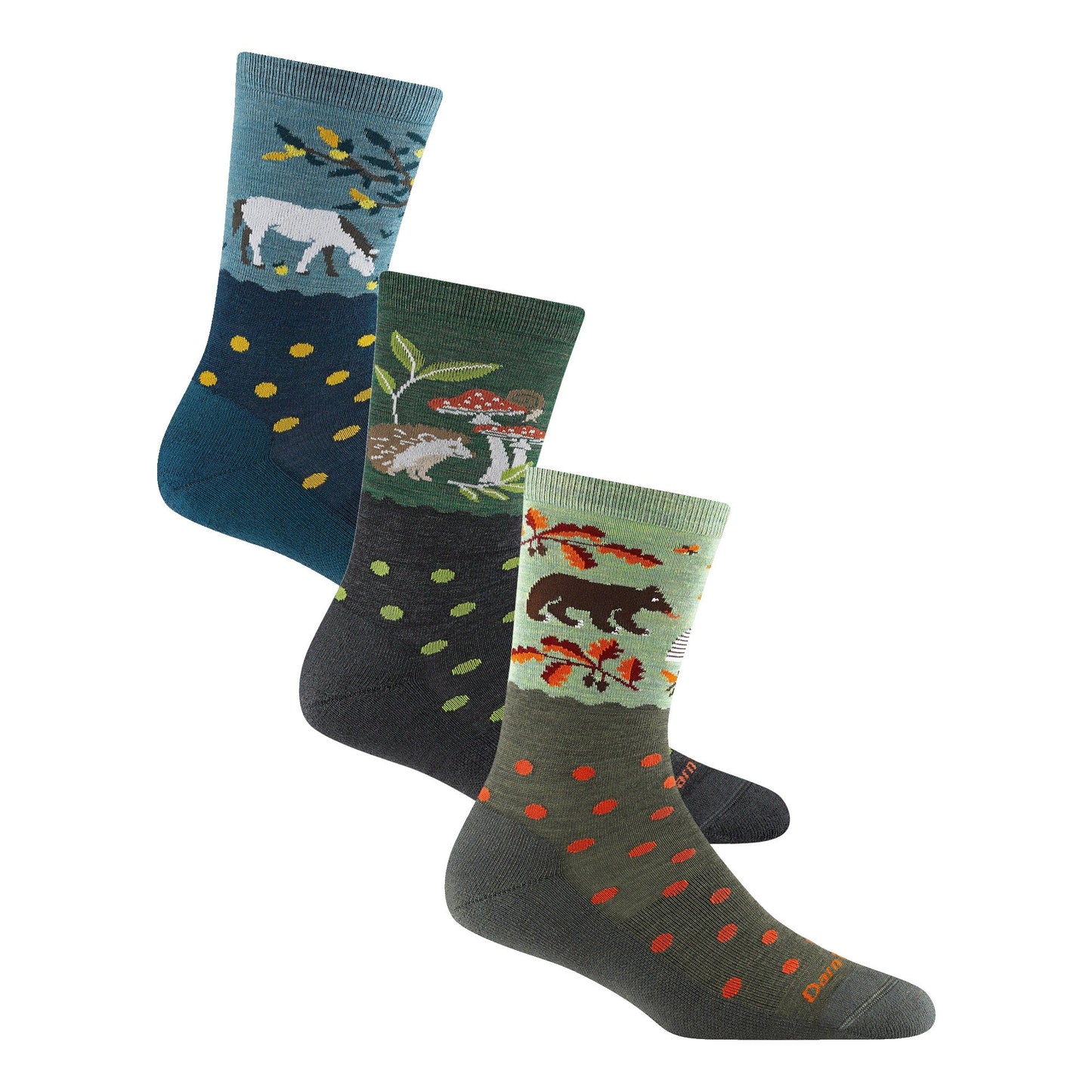 Women's Wildlife Lightweight Lifestyle Crew 3-Pack