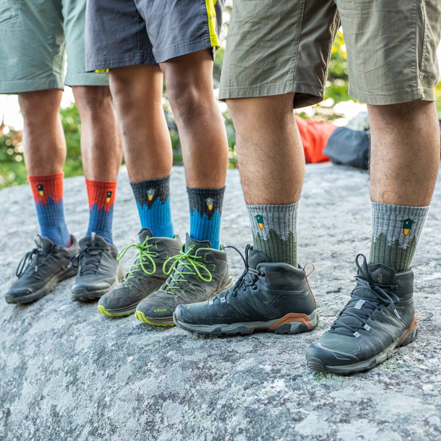 Men's Number 2 Micro Crew Midweight Hiking Socks