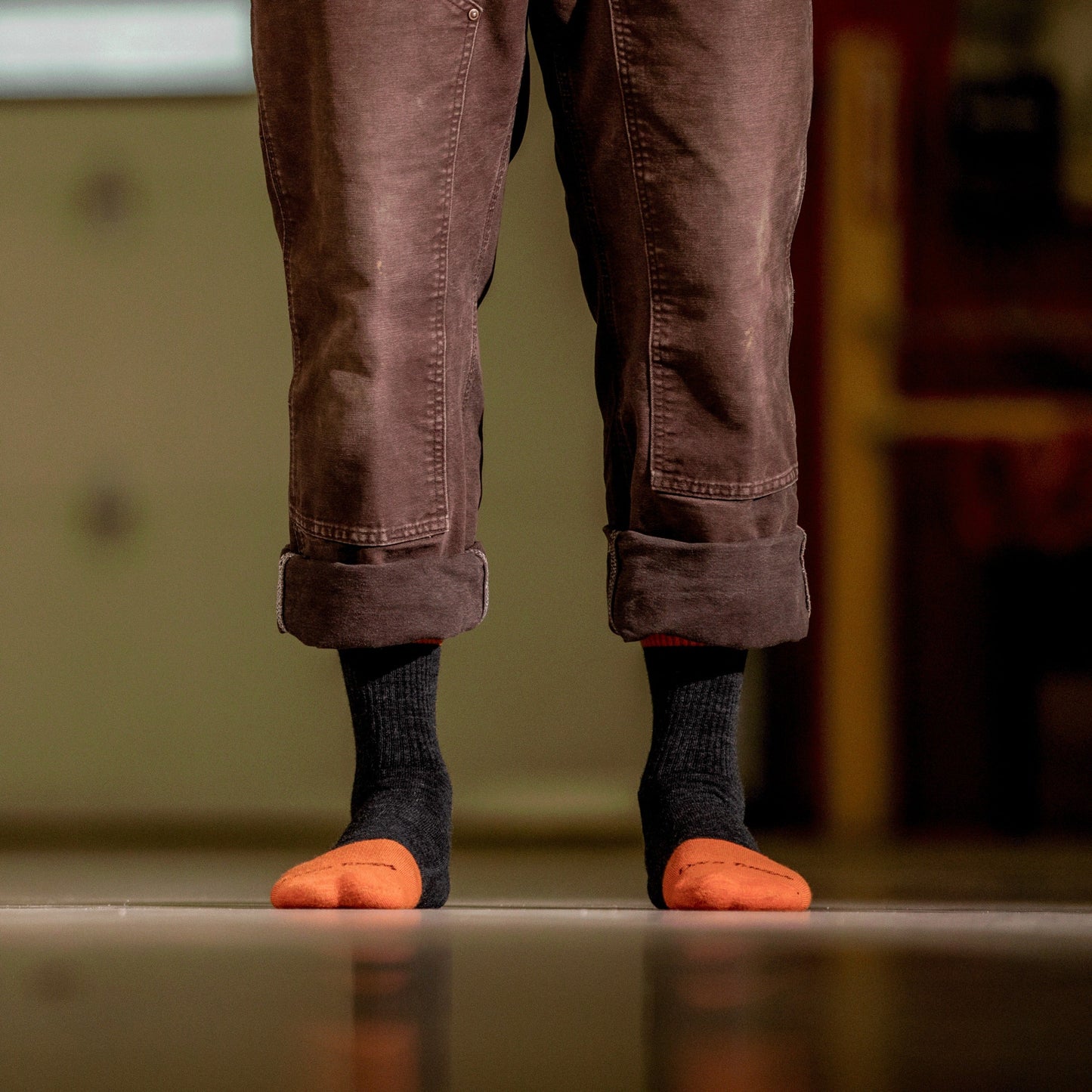 Men's Steely Micro Crew Midweight Work Sock