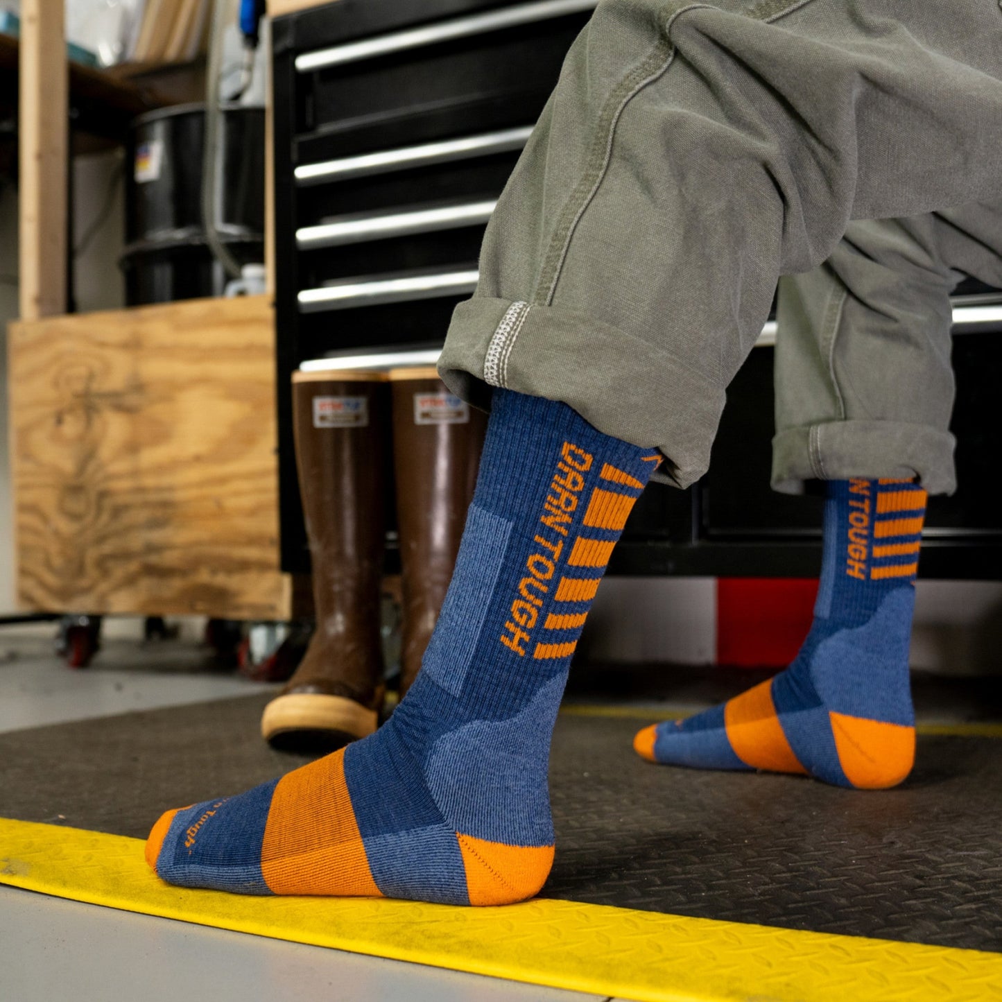 Men's Backbone Boot Midweight Work Sock