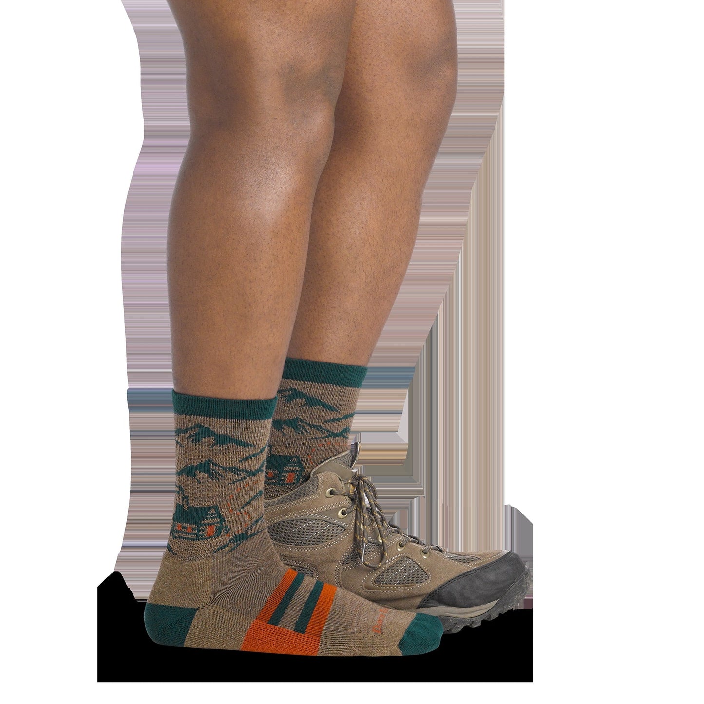 Men's Hike Hike Hut Micro Crew Midweight Hiking Socks-Last Chance