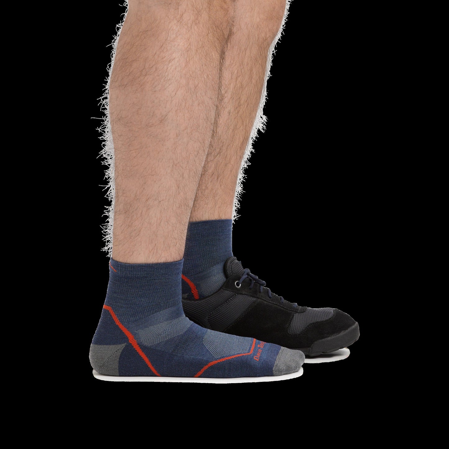 Men's Light Hiker Quarter Lightweight Hiking Socks