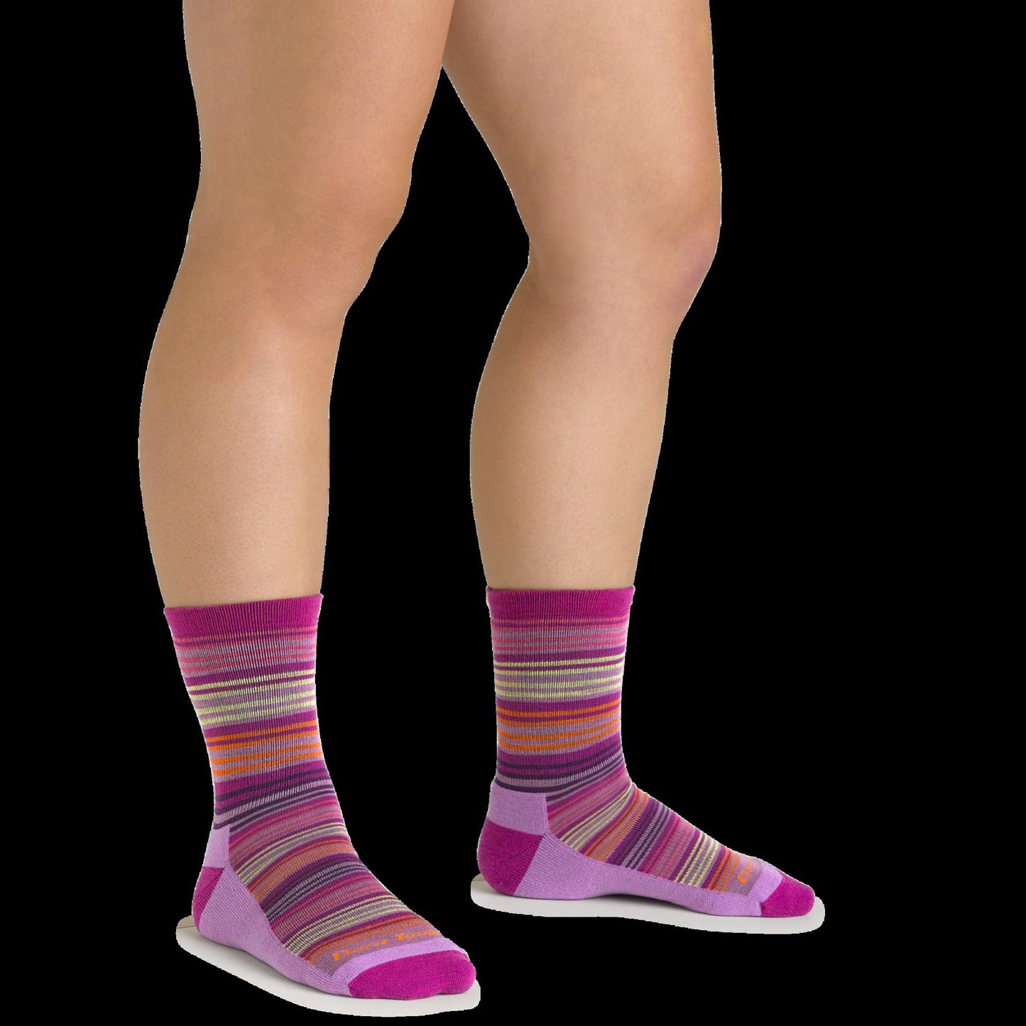 Kids Zebra Canyon Micro Crew Lightweight Hiking Socks