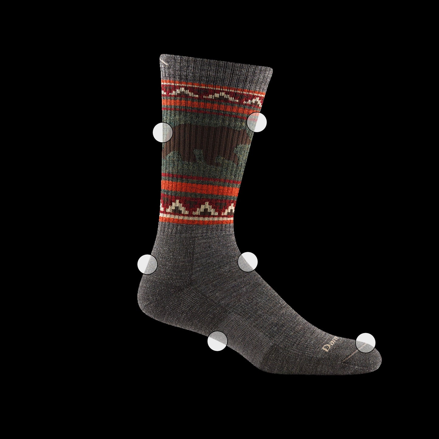 Men's VanGrizzle Boot Midweight Hiking Sock - Last Chance