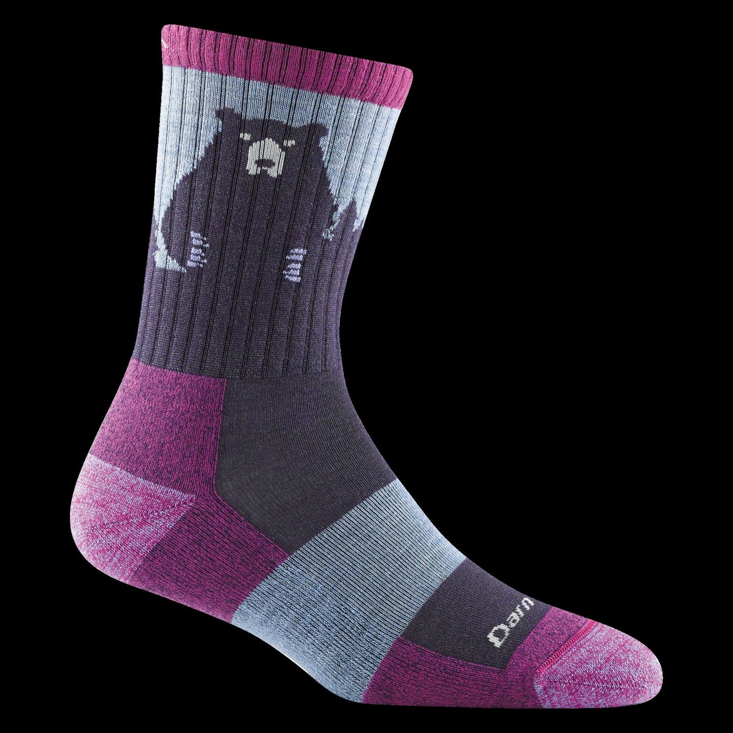 Men's and Women's Bear 2-Pack Hiking Socks