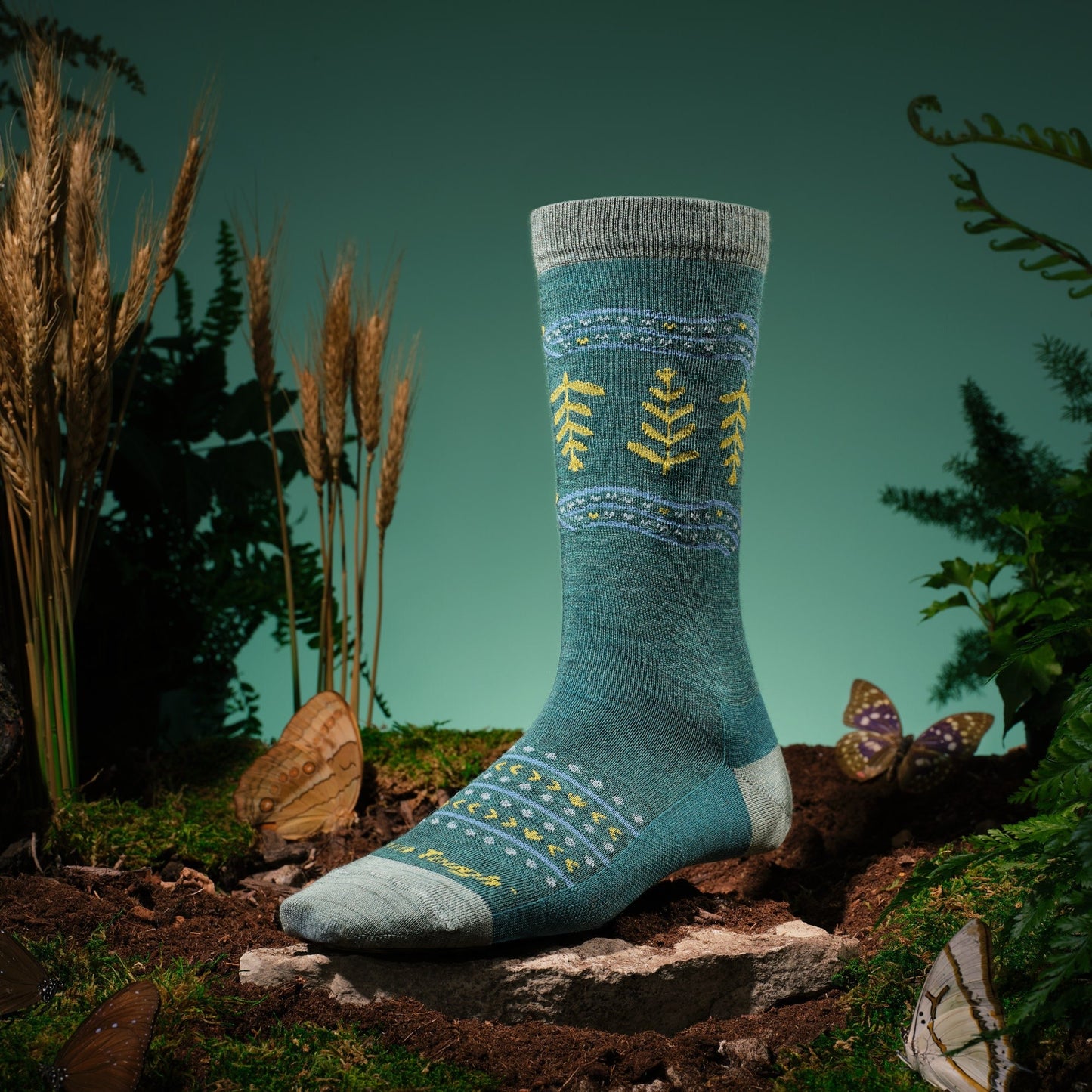 Unisex Grain Or Shine Crew Lightweight Lifestyle Socks