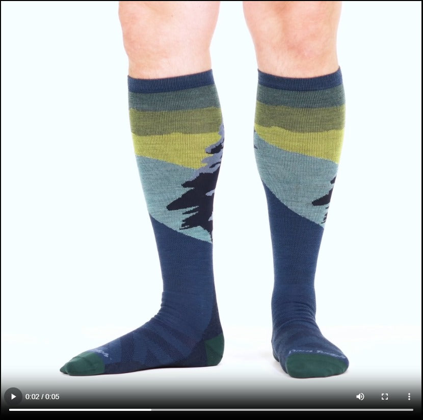 Men's Solstice Over-the-Calf Lightweight Ski & Snowboard Socks