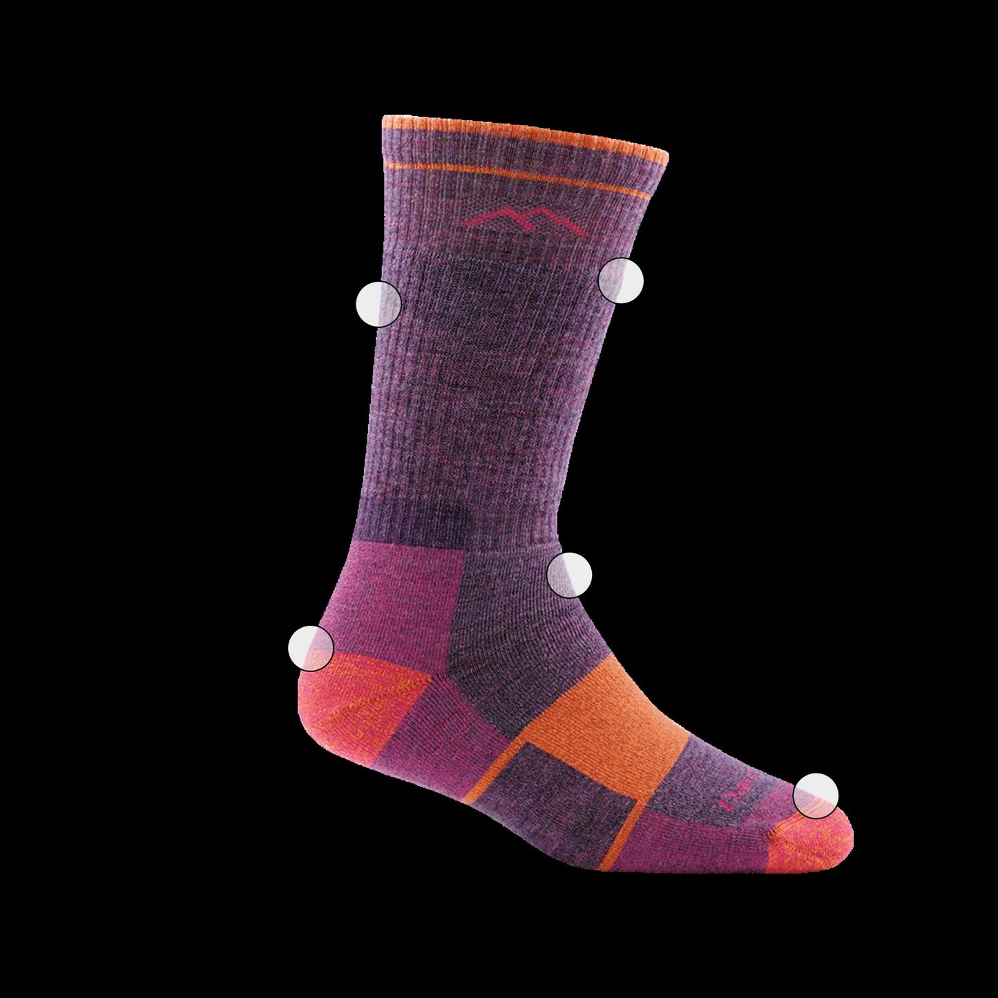 Women's Hiker Boot Full Cushion Midweight Hiking Socks