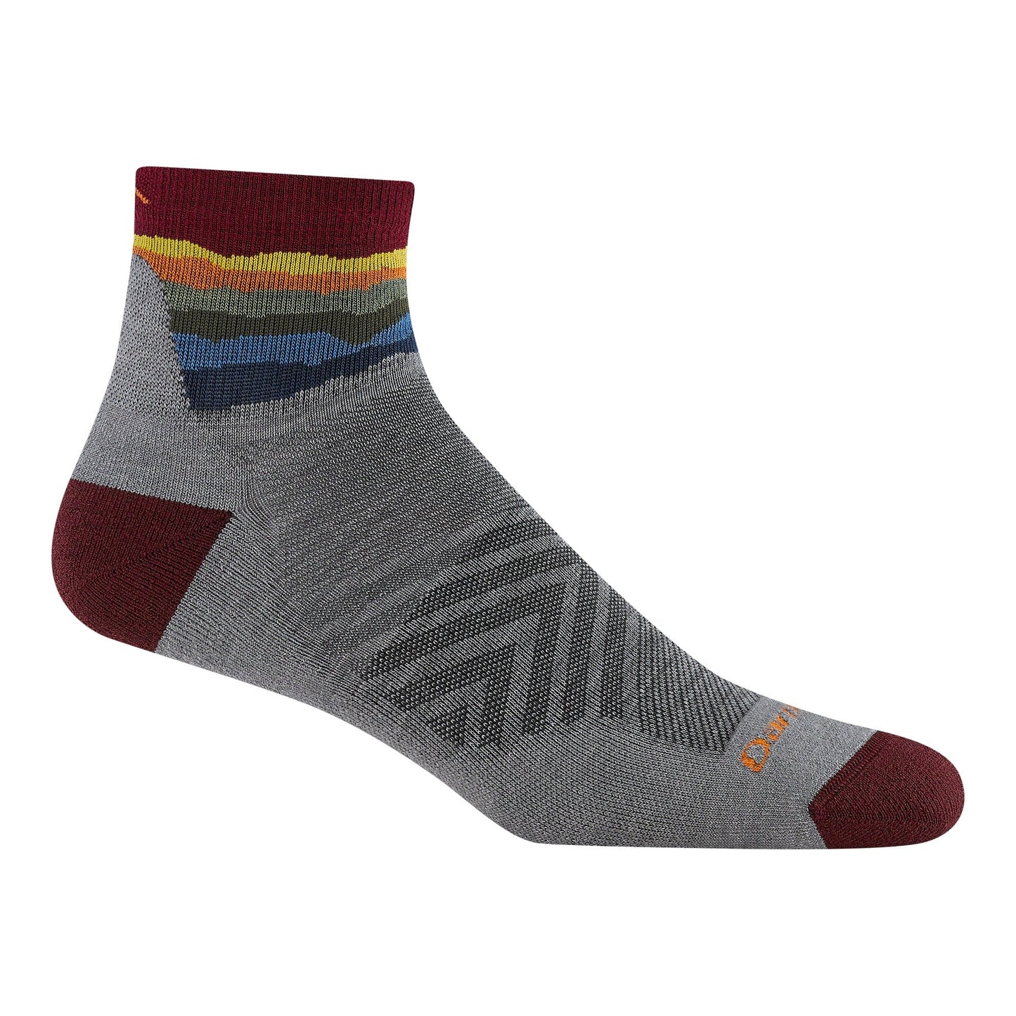 Men's Run Quarter Cushioned Ultra-Lightweight Running Socks